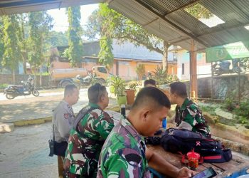 Perkuat Sinergitas TNI-Polri, Bhabinkamtibmas Bersama Babinsa Sambangi Warga Binaan