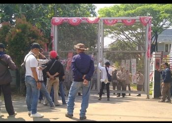 Aksi Protes Awak Media di Lapas Warungkiara Deadlock, Siap Aksi Jilid II