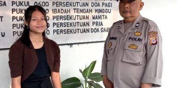Pengamanan Giat Minggu Kasih di Gelar Di Gereja Getsmani