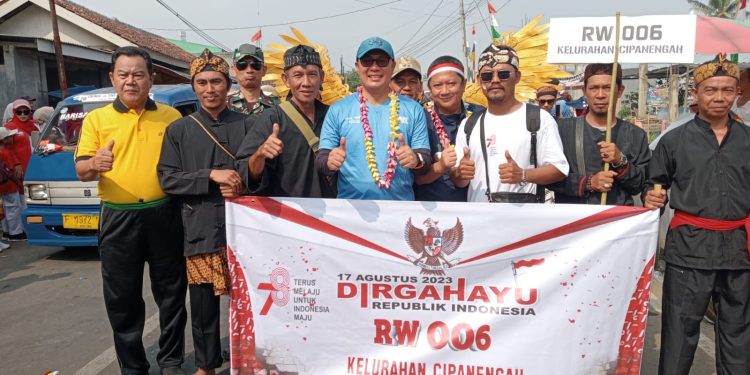 Ribuan Peserta Meriahkan Karnaval Budaya HUT Kemerdekaan RI Ke-78 di Kelurahan Cipanengah