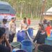 Salurkan Air Bersih Kepada Warga Terdampak Musim Kemarau, Ini Pesan Kapolres Sukabumi