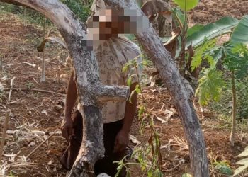 Pria Gandir Hebohkan Warga Balekambang Nagrak Sukabumi