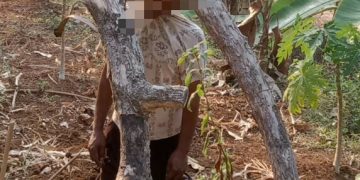 Pria Gandir Hebohkan Warga Balekambang Nagrak Sukabumi