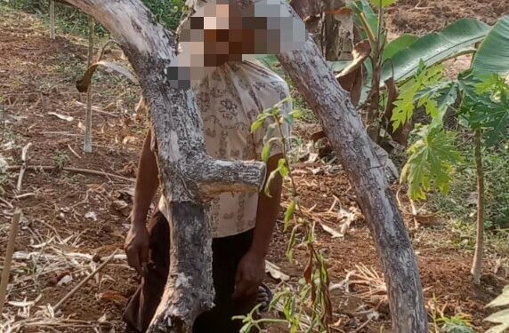 Pria Gandir Hebohkan Warga Balekambang Nagrak Sukabumi