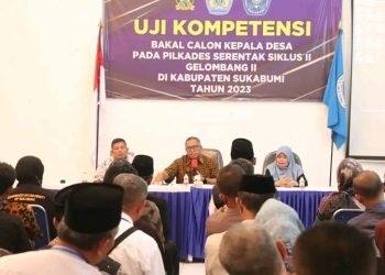 Bacalon Kades Dari 12 Desa di Sukabumi, Ikuti Uji Kompetensi Pilkades