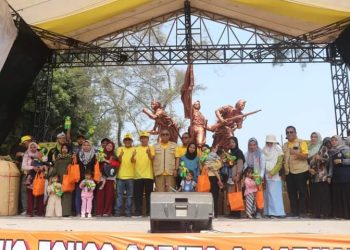 Ribuan Orang Meriahkan Gebyar Kewilayahan Hari Jadi Ke 153 Kabupaten Sukabumi Di Palagan Bojongkokosan