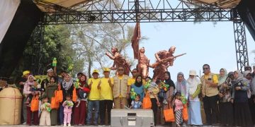 Ribuan Orang Meriahkan Gebyar Kewilayahan Hari Jadi Ke 153 Kabupaten Sukabumi Di Palagan Bojongkokosan