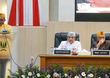 Rapat Paripurna HJKS ke-153, Ini Yang Disampaikan Wakil Bupati Sukabumi