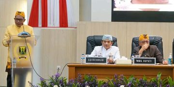 Rapat Paripurna HJKS ke-153, Ini Yang Disampaikan Wakil Bupati Sukabumi