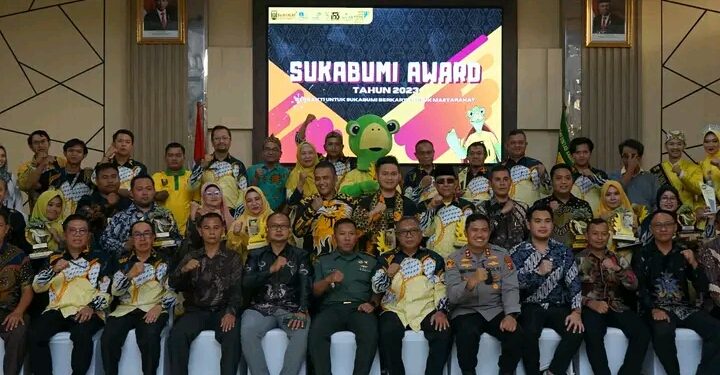 Sukabumi Award 2023, Bupati Sukabumi Berikan 110 Penghargaan