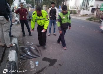 Bukan Korban Pembacokan, Polres Sukabumi Kota Pastikan Foto Yang Beredar di Medsos Korban Laka Lantas