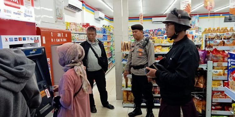 Patroli Cek Mesin ATM Cegah Gangguan Kamtibmas