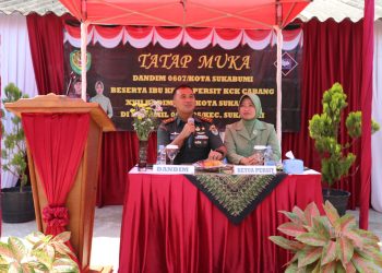 Kunjungan Kerja Dandim 0607/Kota Sukabumi ke Koramil 0607-5/Selabintana