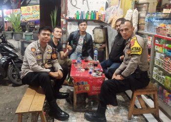 Patroli Malam Samapta Polsek Lembursitu, Antisipasi Gangguan Kamtibmas di Lingkungan Masyarakat