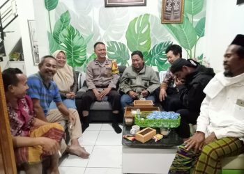 Lewat Sambang Bhabinkamtibmas Ajak Warga Wujudkan Kamtibmas Kondusif