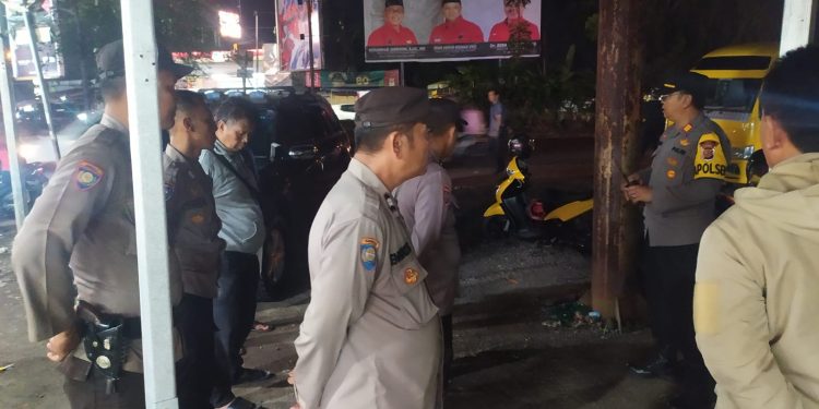 Kapolsek Lembursitu Pimpin Apel KRYD Antisipasi Malam Minggu