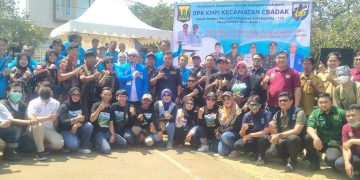 HJKS ke-153, DPK KNPI Kec. Cibadak Gelar Ragam Kegiatan Sosial