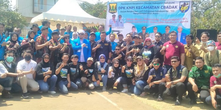 HJKS ke-153, DPK KNPI Kec. Cibadak Gelar Ragam Kegiatan Sosial