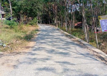 Pemdes Bojongkerta Realisasikan Banprov 2023, Lapen Jalan Poros Mangga II