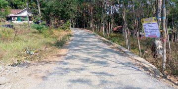 Pemdes Bojongkerta Realisasikan Banprov 2023, Lapen Jalan Poros Mangga II