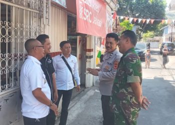 Wujudkan Sinergitas TNI-POLRI dan Lurah Lembursitu