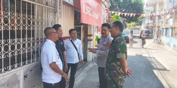 Wujudkan Sinergitas TNI-POLRI dan Lurah Lembursitu