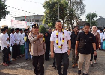 Polda Jabar Tinjau Pembangunan Kampung Bebas Narkoba Polres Sukabumi Kota