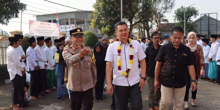 Polda Jabar Tinjau Pembangunan Kampung Bebas Narkoba Polres Sukabumi Kota