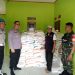Kapolsek Lembursitu Monitoring Pembagian Penyaluran Program Cadangan Pangan Pemerintah (CPP) Bulog Berupa Beras Sebanyak 10 Kg/ KPM (Keluarga Penerima Manfaat)
