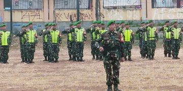 Kodim 0607/Kota Sukabumi Gelar Apel Pengamanan Pilkades Serentak Tahun 2023