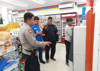 Pantau Dan Cek Mesin ATM oleh Anggota Polsek Lembursitu Polres Sukabumi Kota