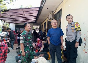 Polsek Lembursitu Laksanakan Giat Monitoring Penyaluran Bantuan Cadangan Pangan Pemerintah