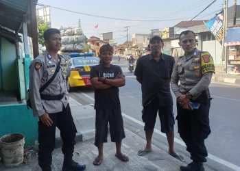 Anggota Samapta Polsek Lembursitu Melaksanakan Patroli Siang Hari Antisipasi Gukamtibmas