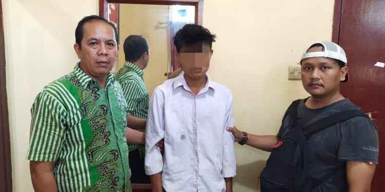 Polsek Kebonpedes Sukabumi Amankan 9 Oknum Pelajar, Diduga Terlibat Aksi Penganiayaan Menggunakan Sajam
