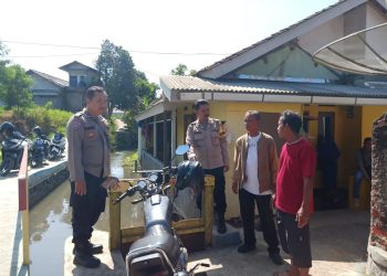 Ciptakan Kamtibmas Yang Kondusif, Bhabinkamtibmas Sambangi di Wilayah Binaannya