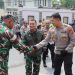 Bareng Dandim, Kapolres Sukabumi Kota Cek Proses Pemungutan Suara Pilkades Serentak