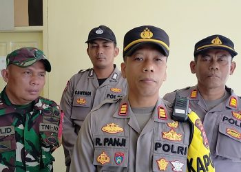 Massa Gerudug Kantor Desa Sukamaju, Anggota Polsek Cikembar Dikerahkan Jaga Kondusifitas