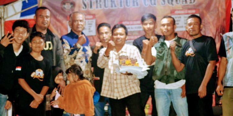 Milad ke-4 CG Squad, Ini Harapan Ketua Ruslan Ali Husen