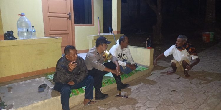 Lewat Sambang Bhabinkamtibmas Ajak Warga Wujudkan Kamtibmas Kondusif