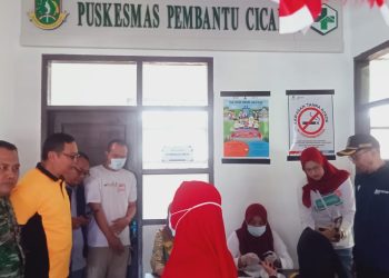 Kapolsek Lembursitu Menghadiri Peresmian PUSTU Cicadas Kota Sukabumi