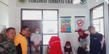Kapolsek Lembursitu Menghadiri Peresmian PUSTU Cicadas Kota Sukabumi