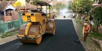 DPU Kab. Sukabumi Perbaiki Ruas Jalan Cinagen-Simpangdago Jampangkulon