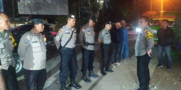 Kapolsek Lembursitu Pimpin Apel KRYD Antisipasi Malam Minggu