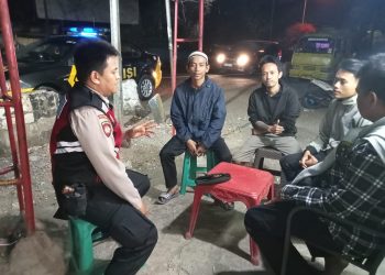 Anggota Samapta Intensifkan Patroli, Malam Hari Cegah Gangguan Kamtibmas