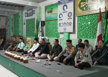 Giat Kapolsek Lembursitu Menghadiri Kunjungan PJ Walikota Sukabumi di Ponpes Allmuslim