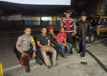 Selalu Aktif Jaga Silaturahmi, Bhabinkamtibmas Kelurahan Sindangsari dan Anggota unit Samapta Sambangi Warga Binaan