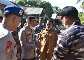 Kapolres Bireuen Cek Warga Etnis Rohingya yang terdampar Di Kecamatan Peudada