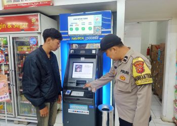 Patroli Cek Mesin ATM Cegah Gangguan Kamtibmas