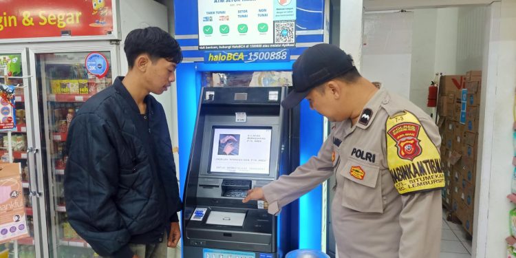 Patroli Cek Mesin ATM Cegah Gangguan Kamtibmas