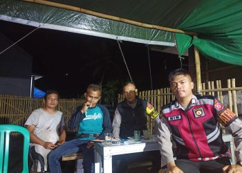 Patroli Malam Anggota Polsek Lembursitu, Antisipasi Gangguan Kamtibmas di Lingkungan Masyarakat